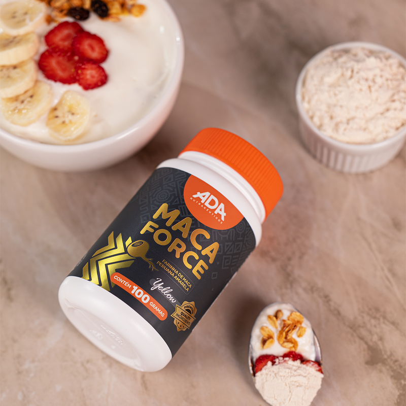 Maca Force - Farinha de Maca Amarela - 100g