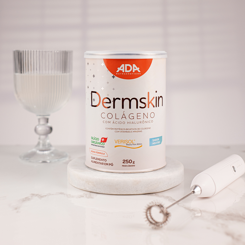 Dermskin - Colágeno Verisol + Ácido Hialurônico + Silício Orgânico - 250G Neutro