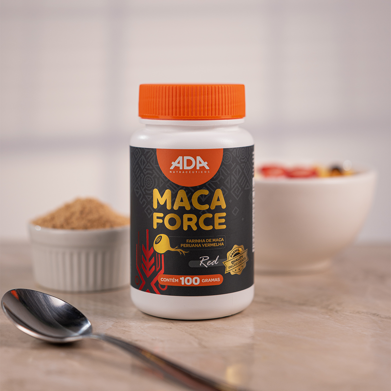 Maca Force - Farinha de Maca Vermelha - 100g