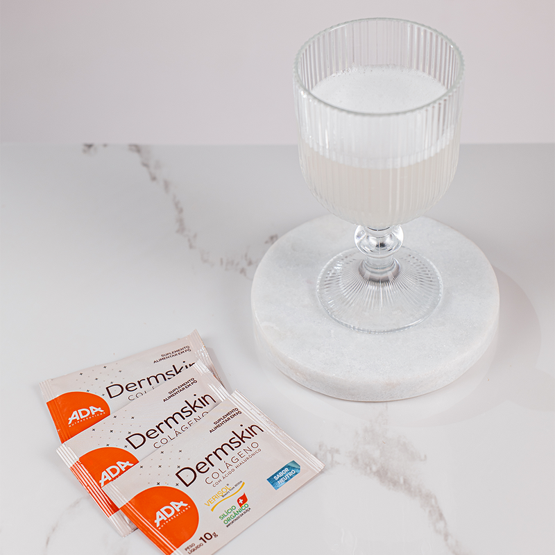 Dermskin - Colágeno Verisol + Ácido Hialurônico + Silício Orgânico - Sachê 10g Neutro