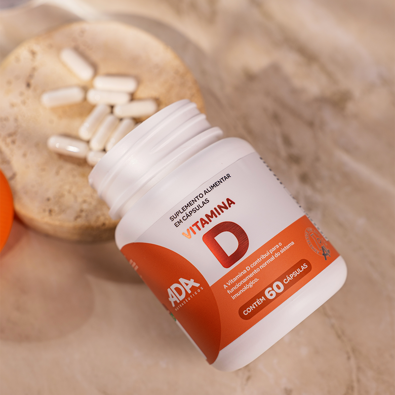 Vitamina D - 60 Cápsulas