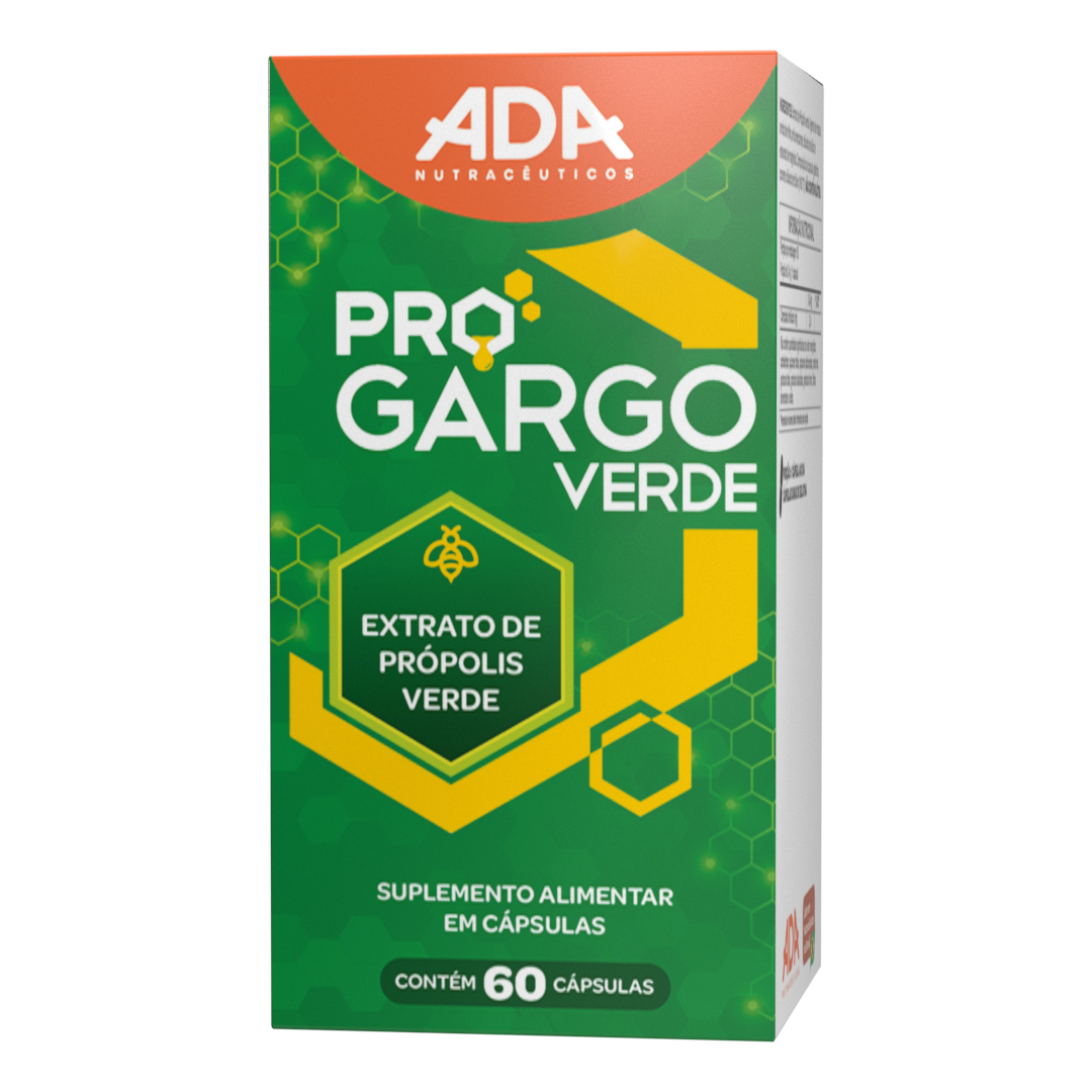 Progargo Verde - Extrato de Própolis Verde - 60 Cápsulas