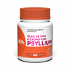 Psyllium + Óleo de Chia + Cromo - 60 Cápsulas