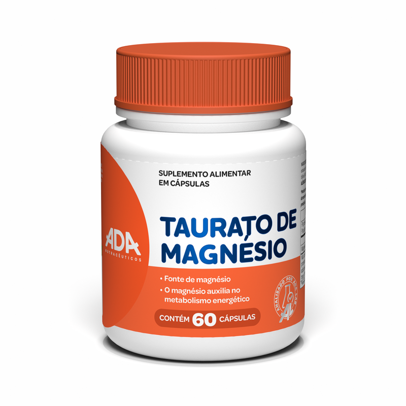 Taurato de Magnésio - 60 Cápsulas