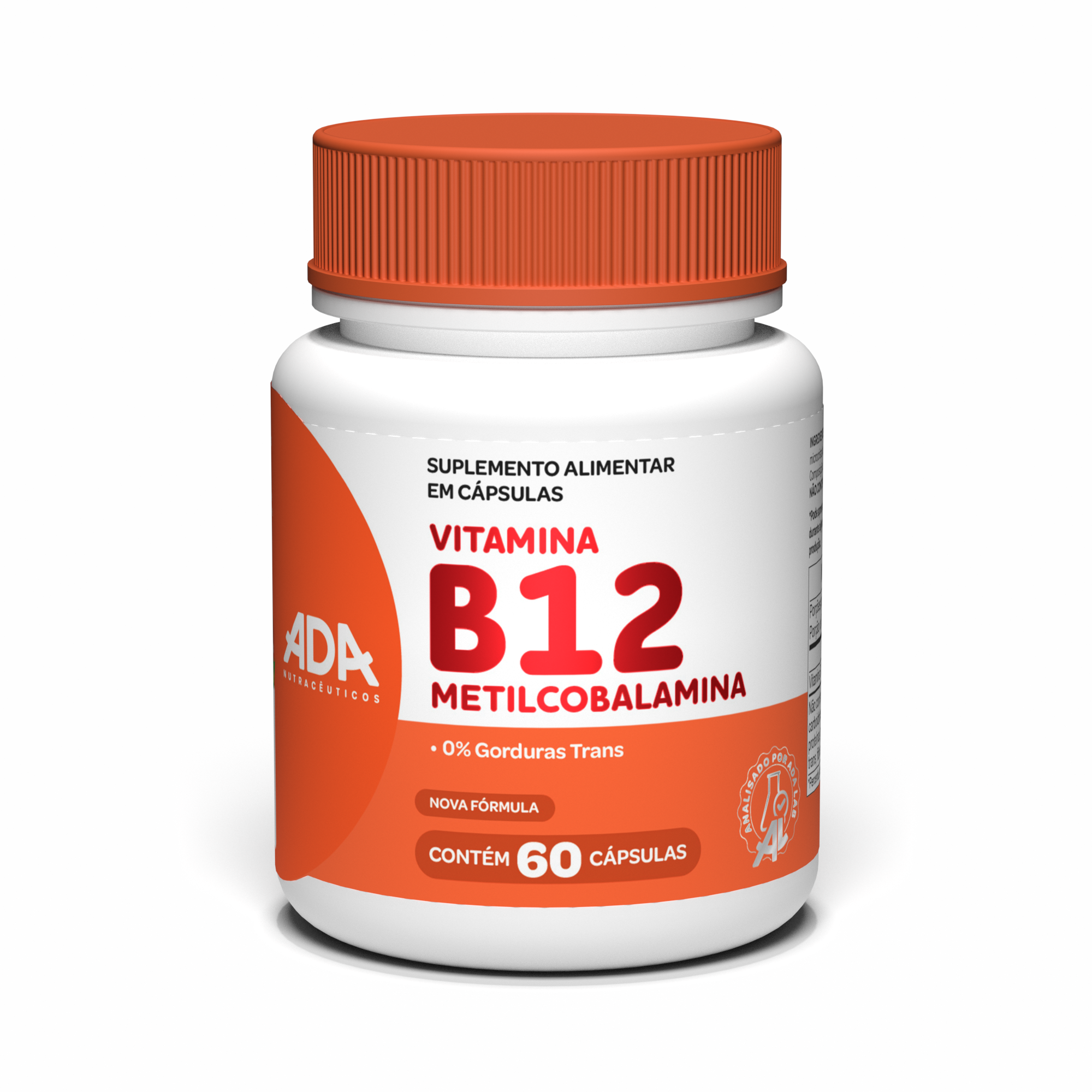 Vitamina B12 - Metilcobalamina - 60 Cápsulas