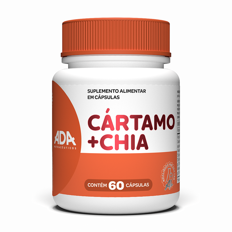 Óleo de Cártamo + Chia - 60 Cápsulas
