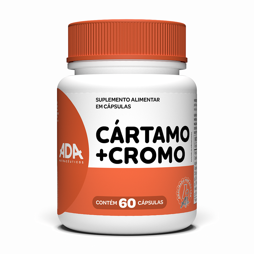 Cártamo + Picolinato de Cromo - 60 Cápsulas