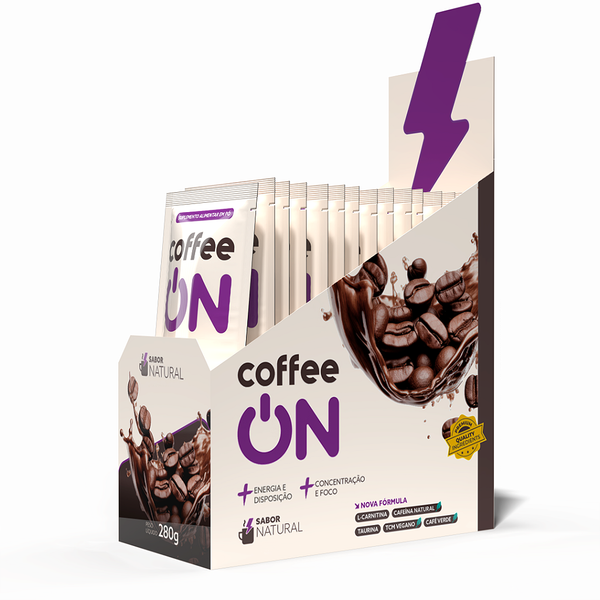 Café Funcional - 14 Sachês 20g Natural - Coffee ON