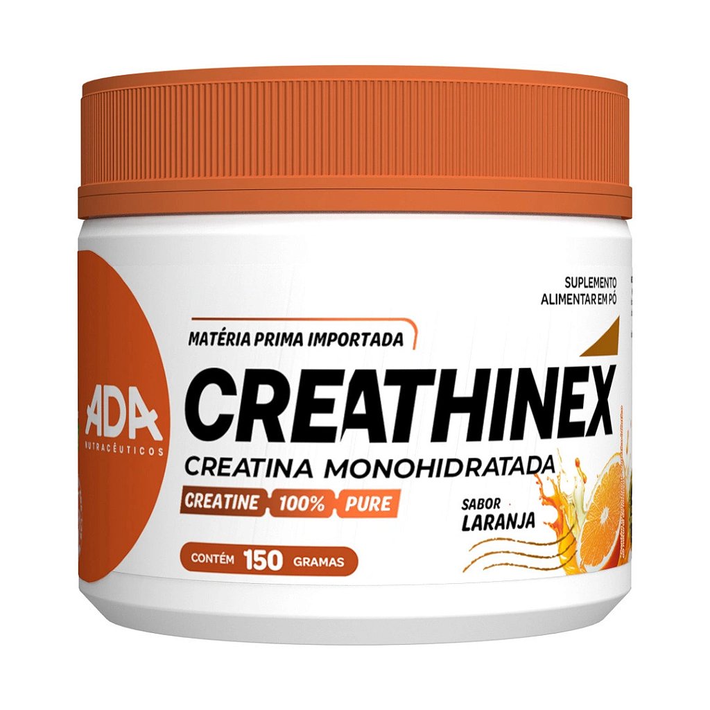 Creatina Monohidratada - 150g Laranja - Creathinex