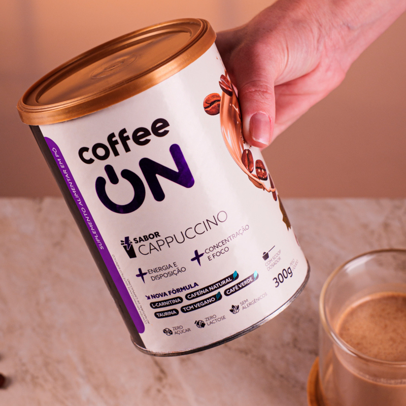 Combo CoffeeON 300g - Cappuccino e Chocolate Belga