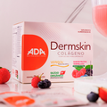 Dermskin - Colágeno Verisol + Ácido Hialurônico + Silício Orgânico - 30 Sachês 10g Frutas Vermelhas