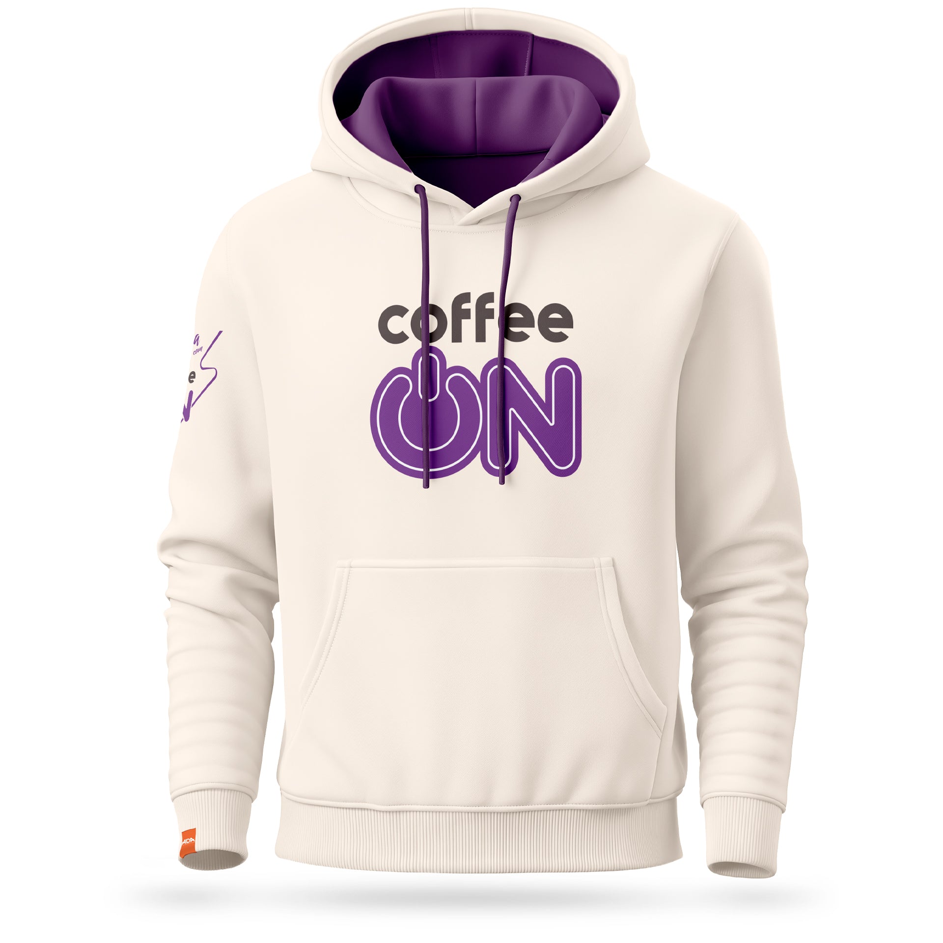 Moletom Bege Se liga! Coffee ON
