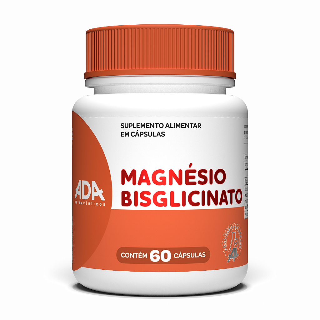Magnésio Bisglicinato - 60 Cápsulas