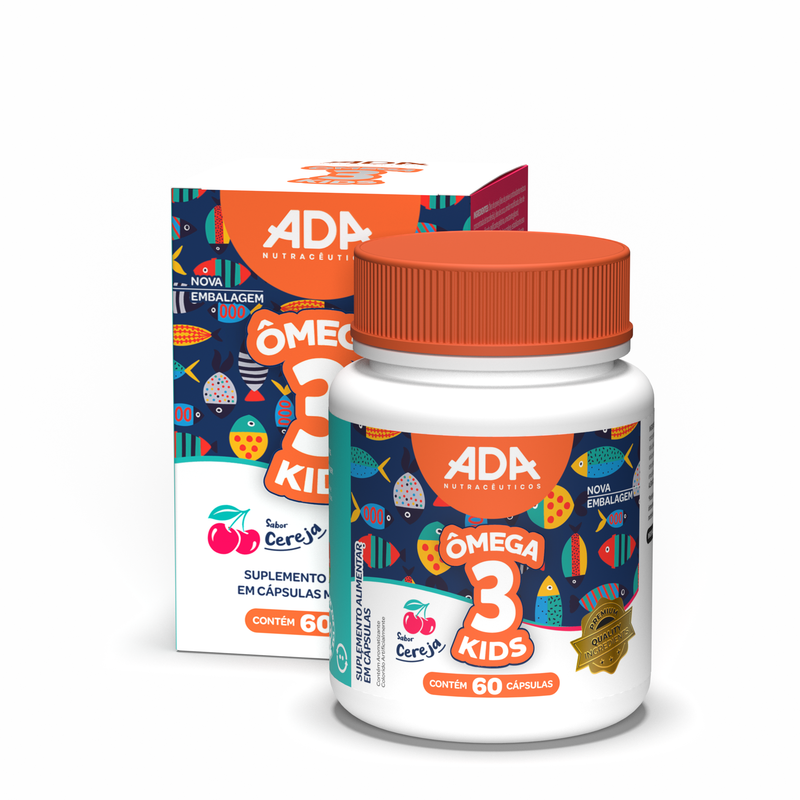 Ômega 3 Kids - 60 Cápsulas Mastigáveis