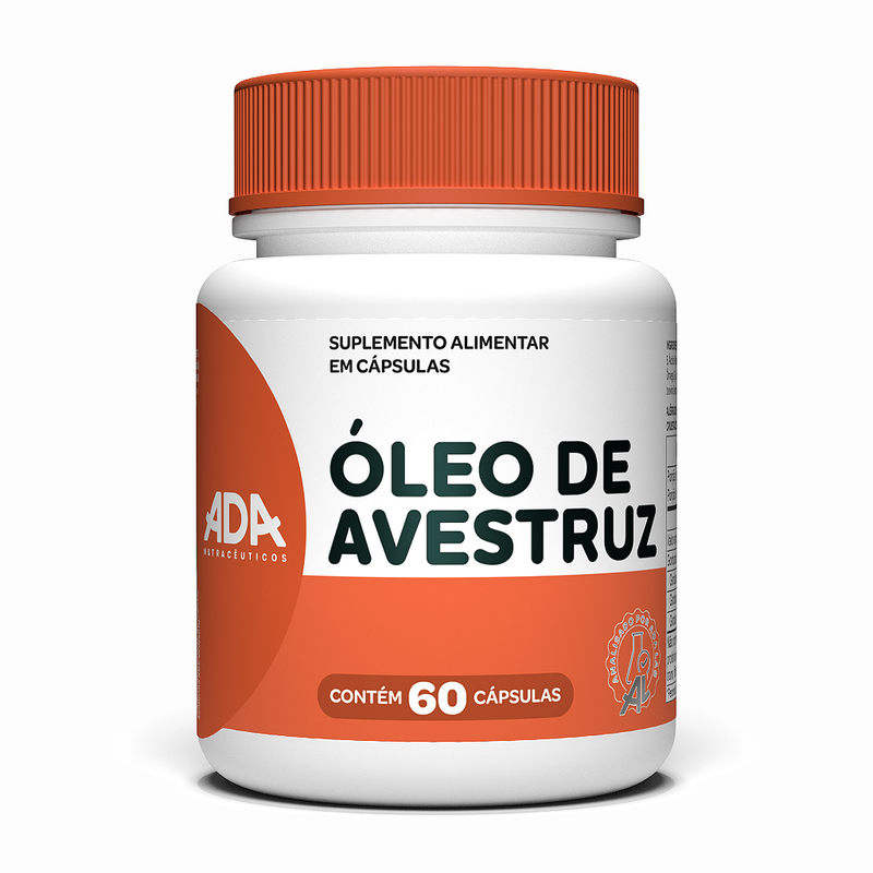 Óleo de Avestruz - 60 Cápsulas