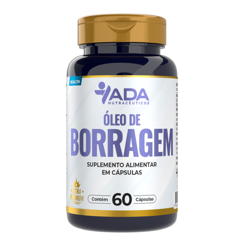 Óleo de Borragem - 60 Cápsulas