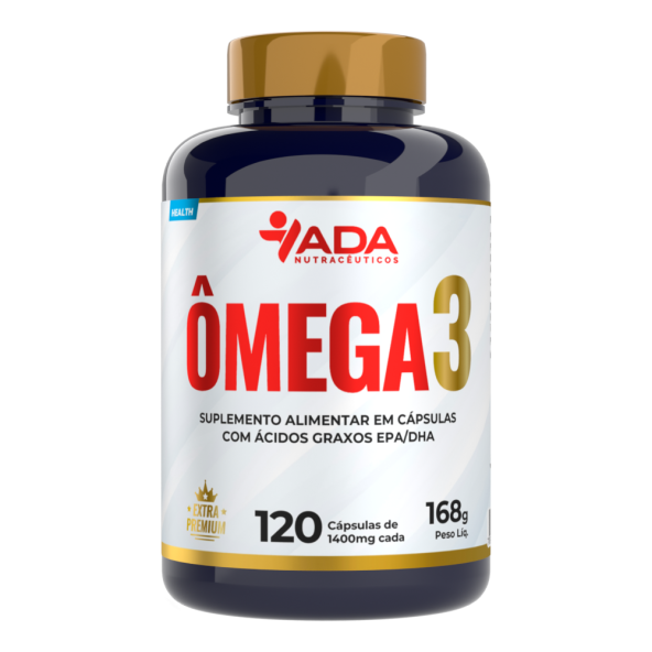 Ômega 3 - 18 EPA - 12 DHA - 120 Cápsulas