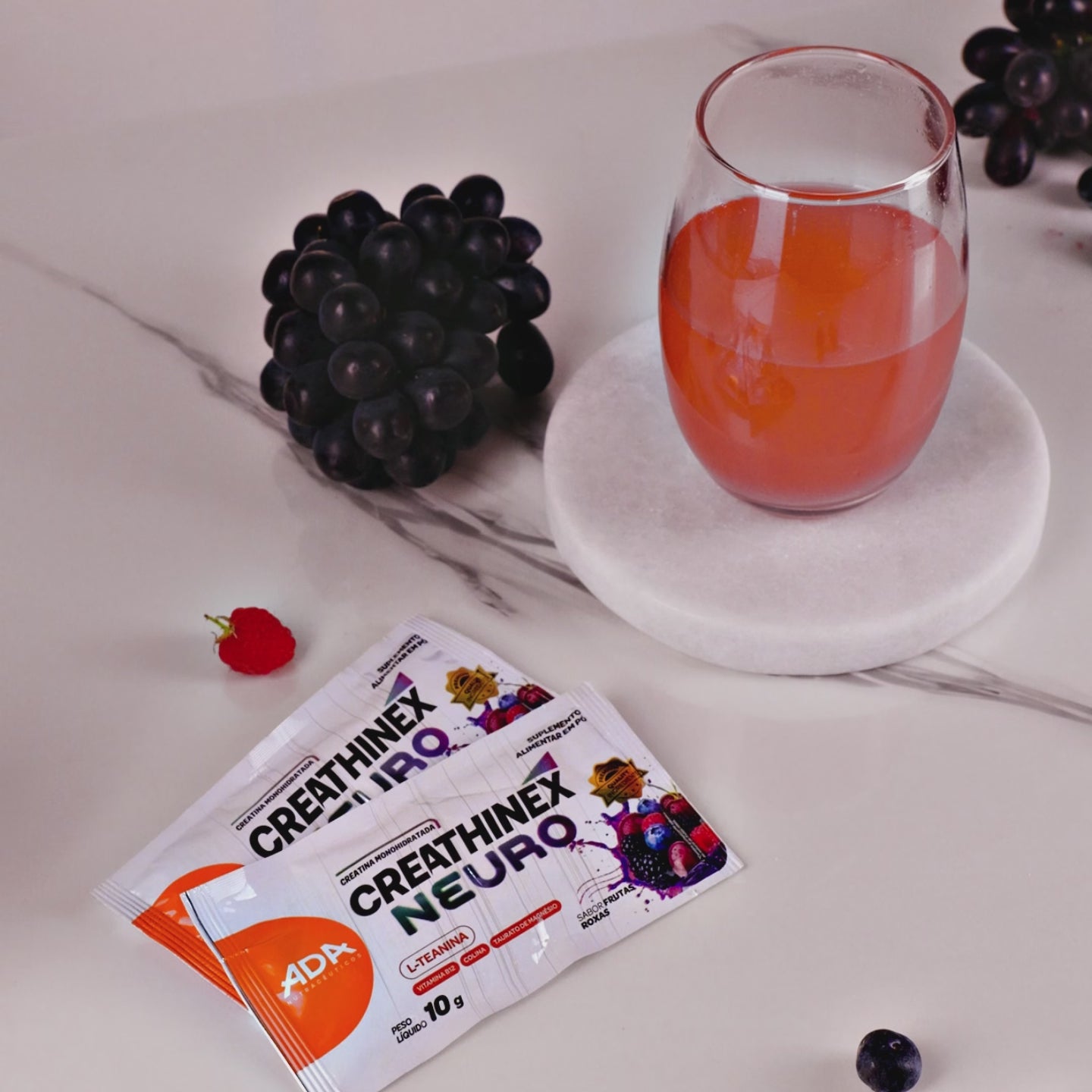 Creatina Monohidratada - 30 Sachês 10g - Creathinex Neuro