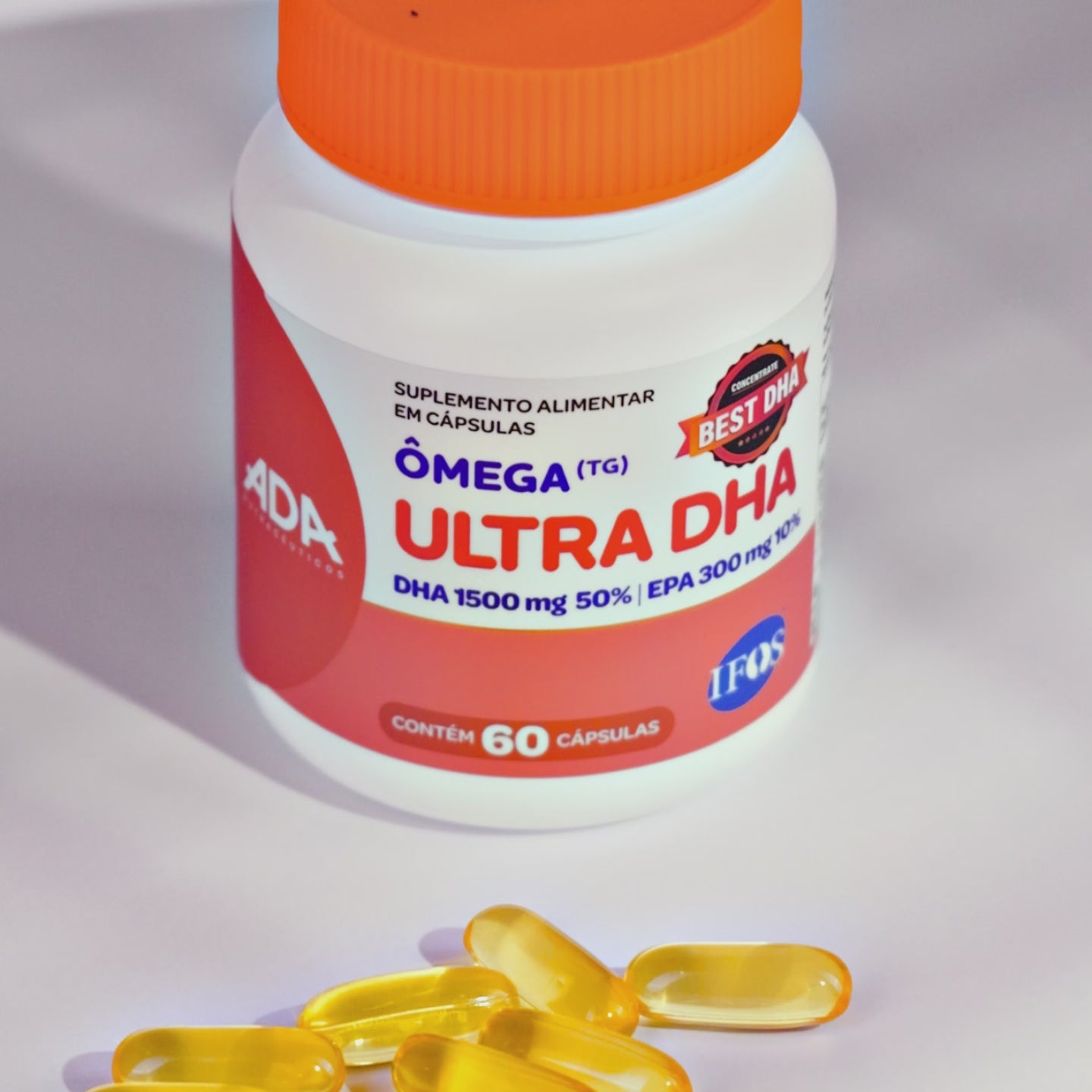 Combo 60 Dias Ômega 3 IFOS 10 EPA 50 DHA