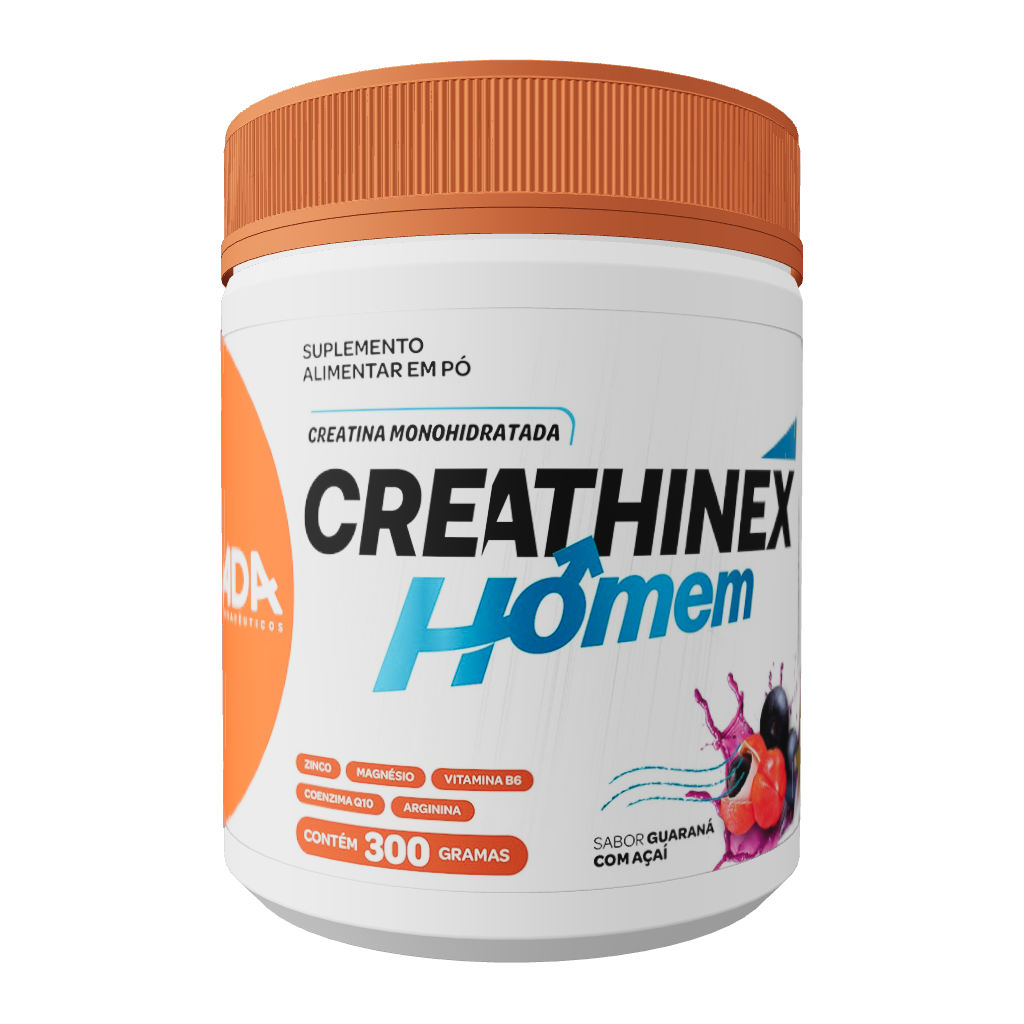 Creatina Monohidratada - 300g - Creathinex Homem