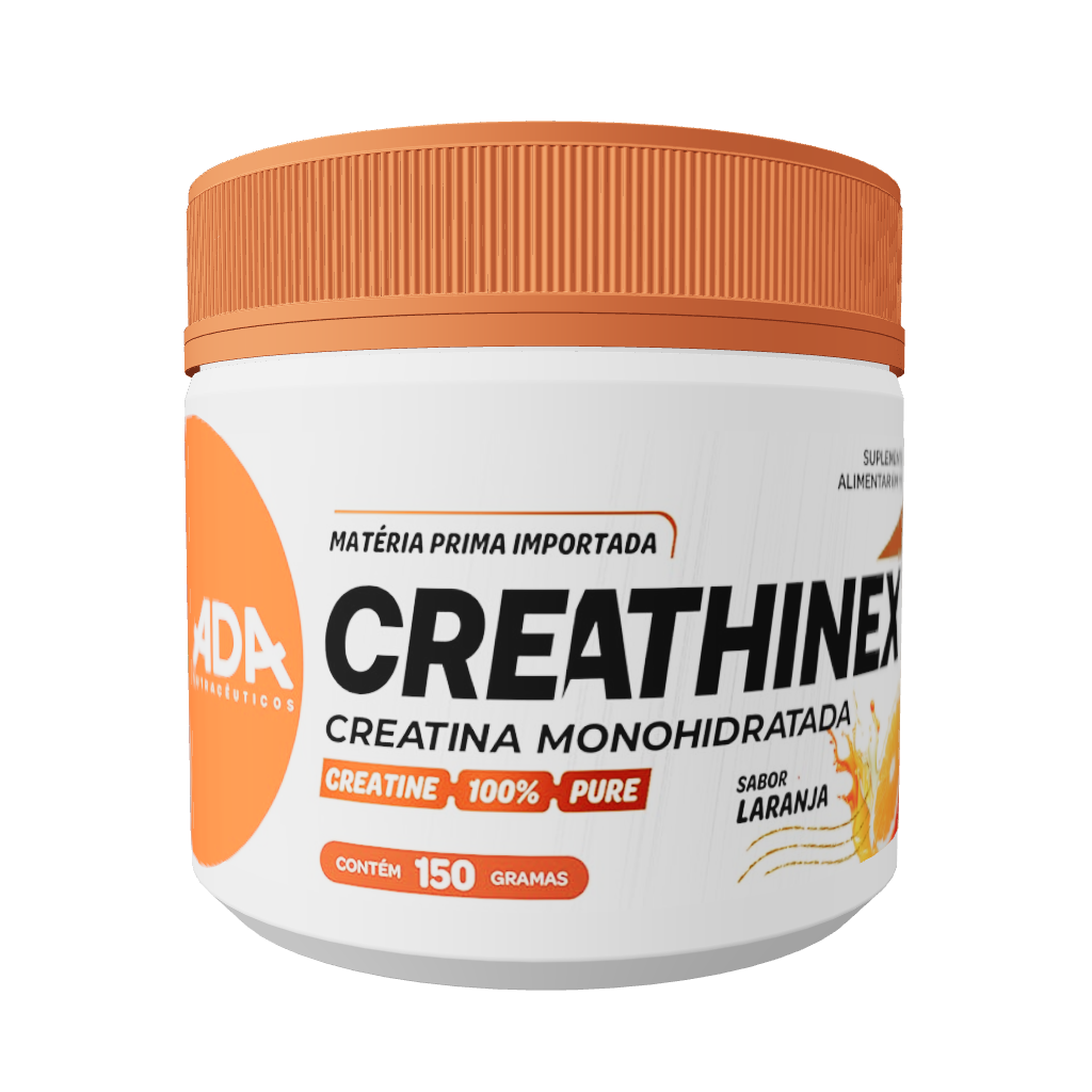 Creatina Monohidratada - 150g Laranja - Creathinex