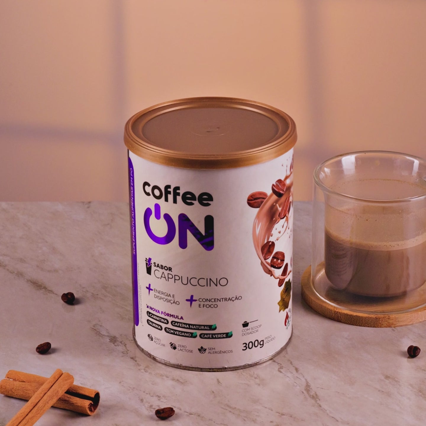 Café Funcional - 300g Cappuccino - Coffee ON