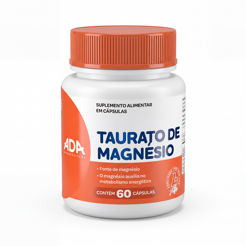 Taurato de Magnésio - 60 Cápsulas