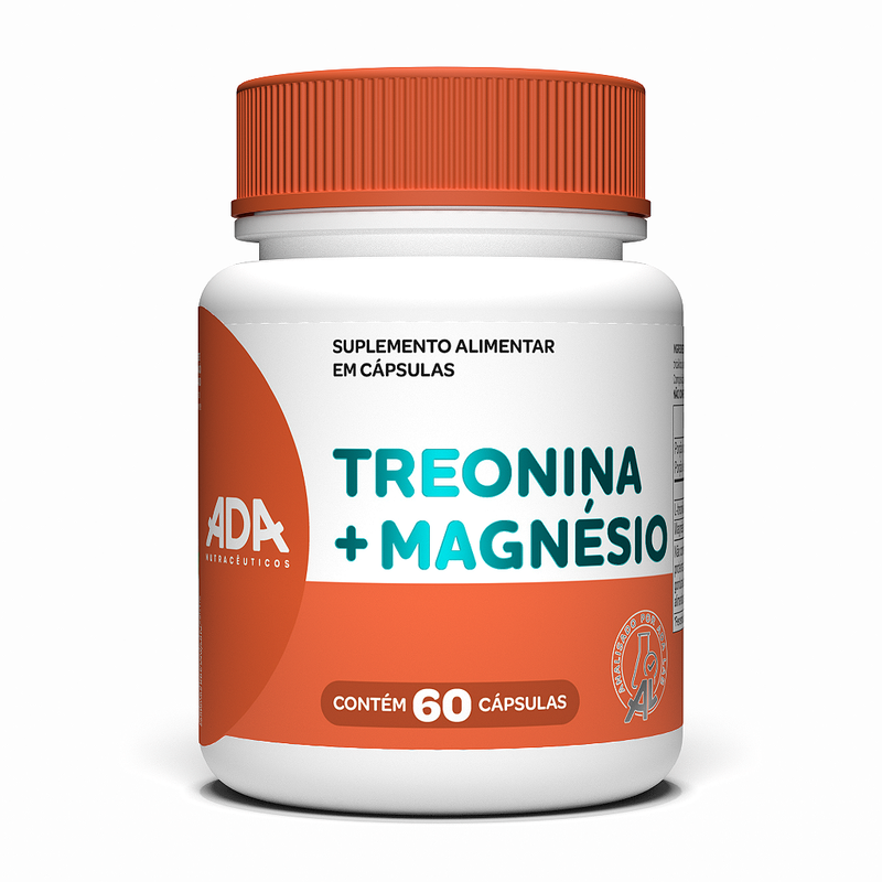 Treonina + Magnésio - 60 Cápsulas