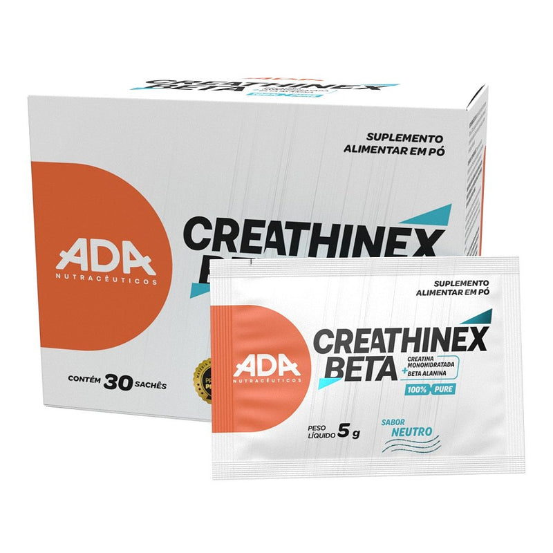 Creathinex Beta - Creatina + Beta Alanina - 30 Sachês 5g