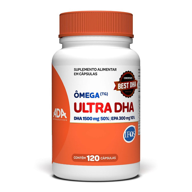 Ômega 3 IFOS 10 EPA 50 DHA - 120 Cápsulas - Ultra Best
